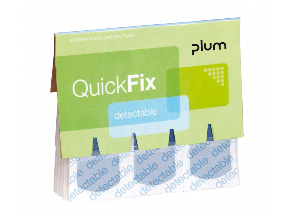 PLASTER F/QUICKFIX DETECTABLE  REFILLER M/45 STK.