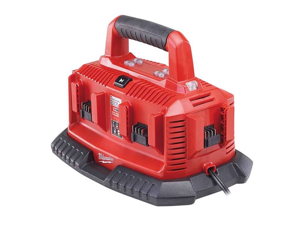 MILWAUKEE M1418 C6 - LADER TIL 6 M14/M18 BATTERIER