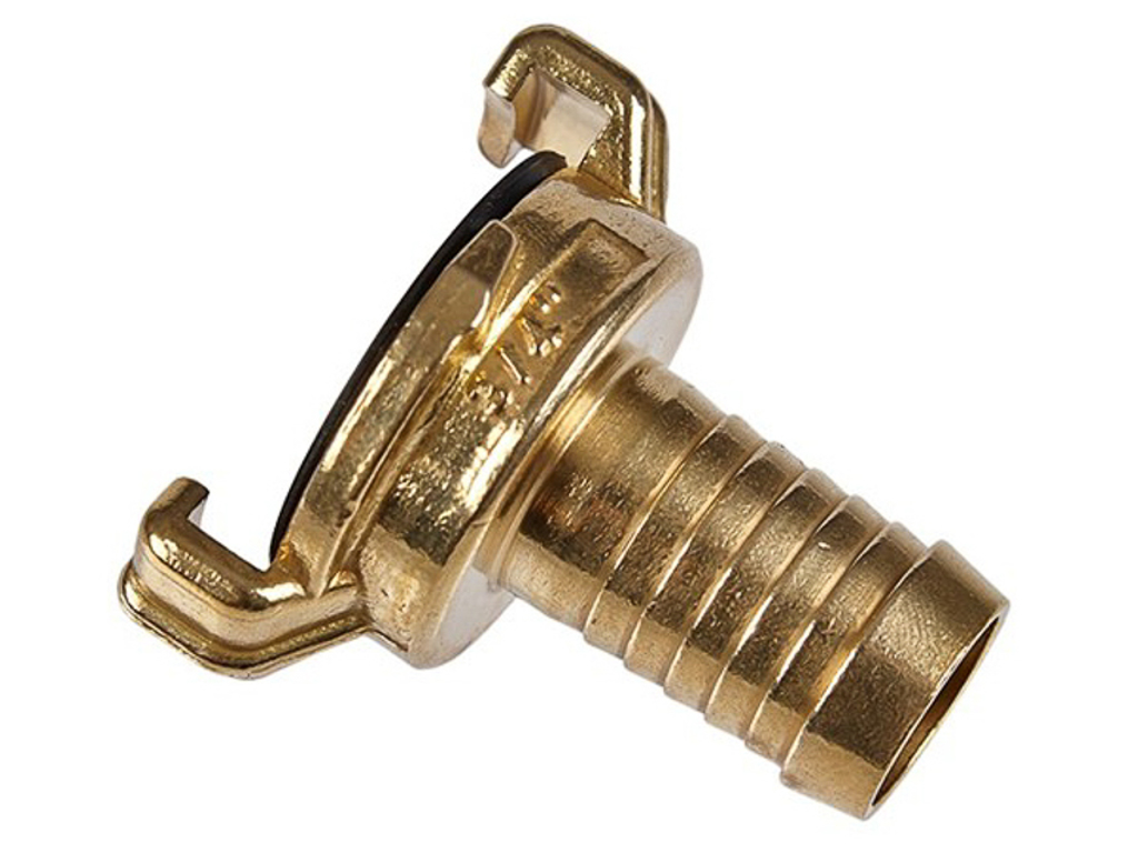 KLOKOBLING 25 MM SLANGESTUDS MESSING GEKA