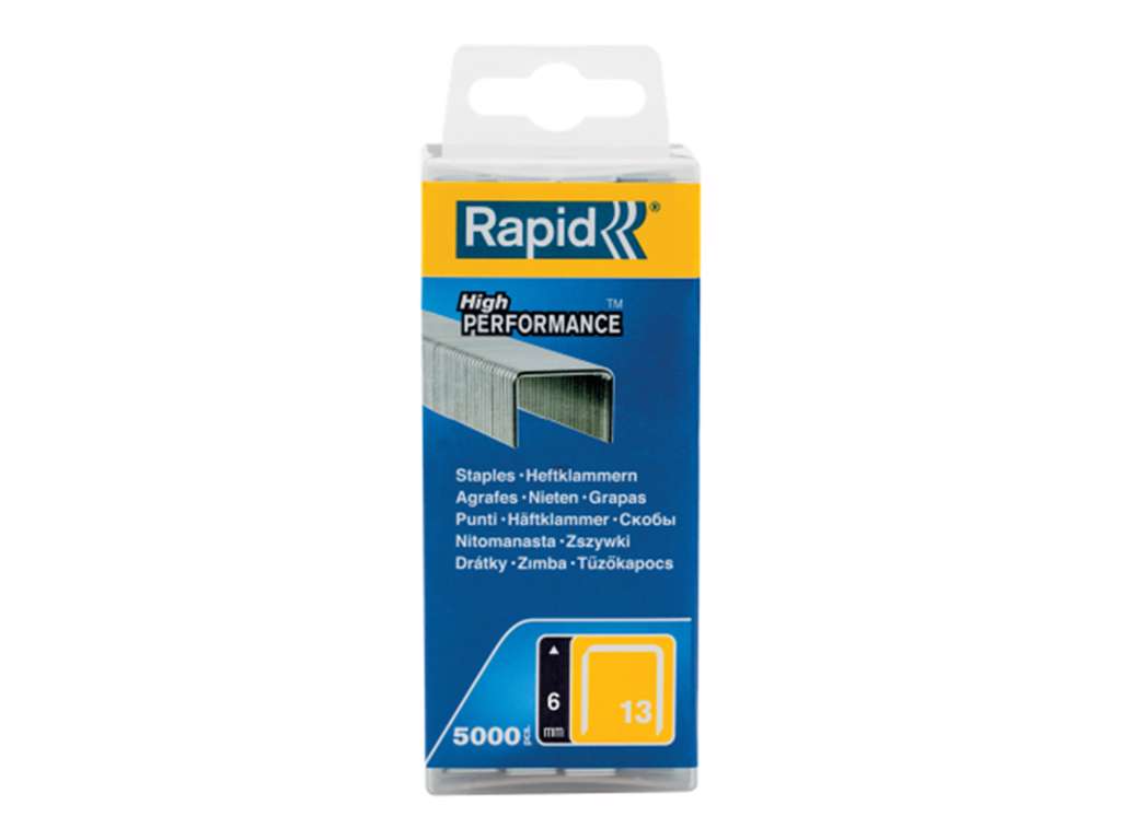 HÆFTEKLAMMER RAPID 13/6 A 5000 STK.