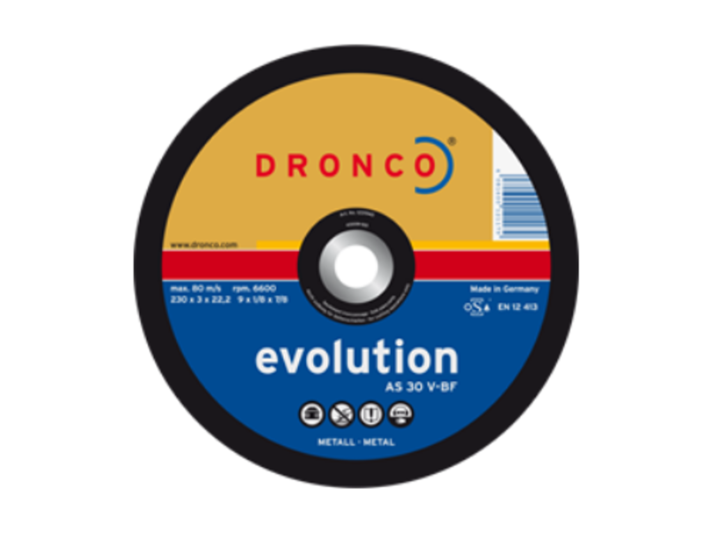 SKÆRESKIVE 230 X 2.5 MM AS30V EVOLUTION DRONCO