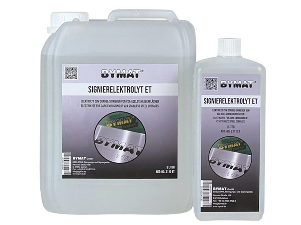 BYMAT ELEKTROLYT EC-S - MÆRKNING MØRK 500 ML