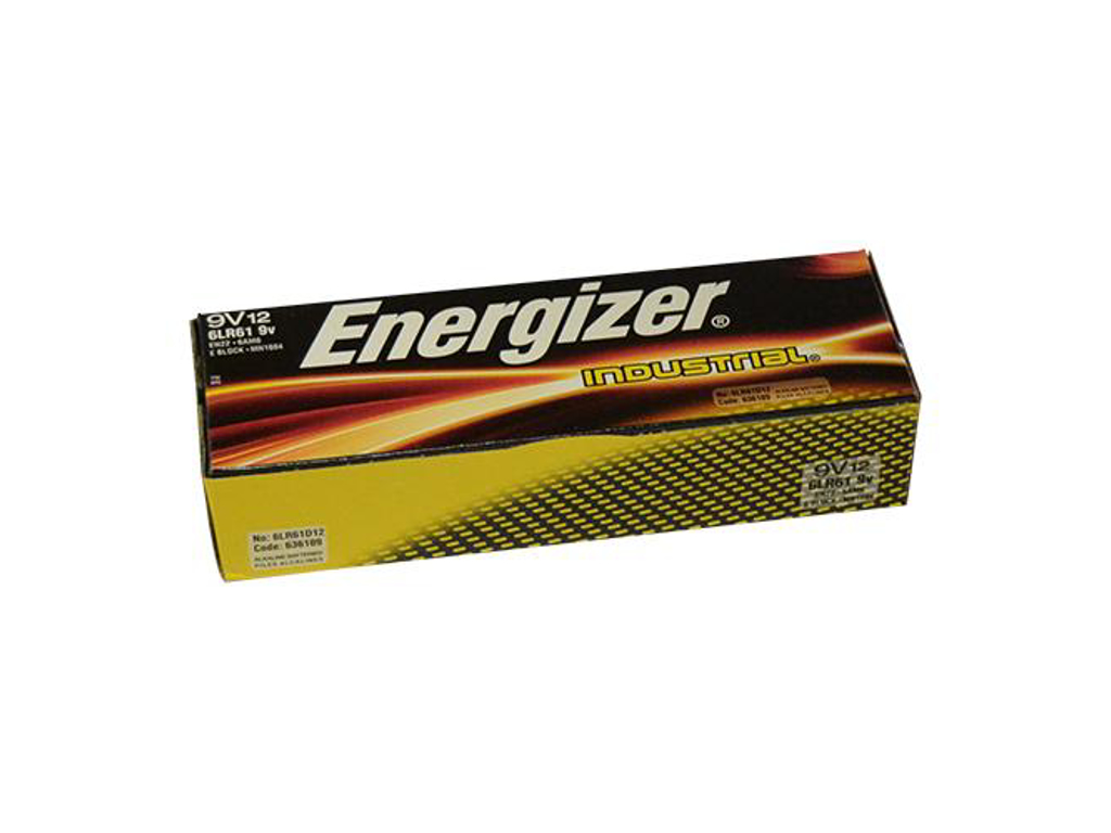BATTERI ALKALINE 9V LR22 6LR61  EN22 MN1604