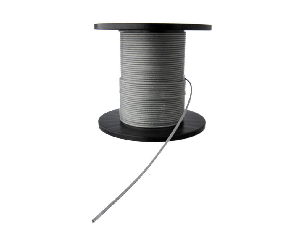 STÅLWIRE 5/6 MM 6 X 7 M/PVC GALV.