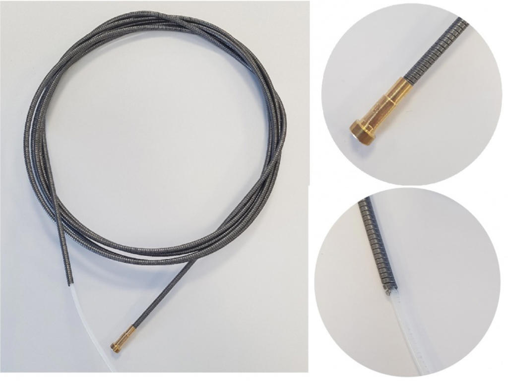 TRÅDLEDER STÅL M/TEFLON 0.8-1.2 - 5.4 MTR