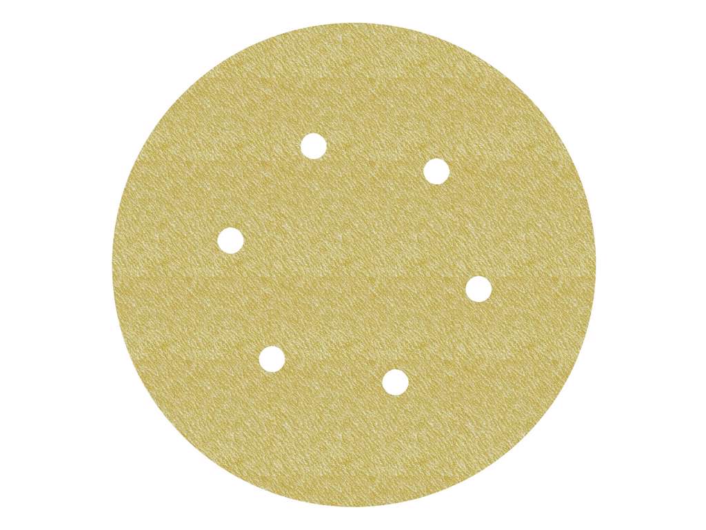 HOOKIT SLIBERONDEL 150 MM K320 6-HULS - 3M 255P