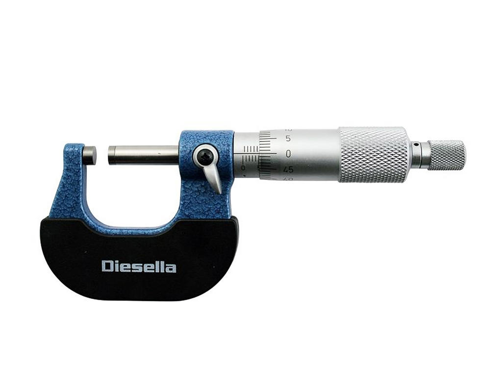 MIKROMETERSKRUE 0-25 MM DIN 863 DIESELLA