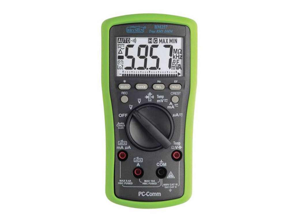 MULTIMETER RMS  BM257 ELMA