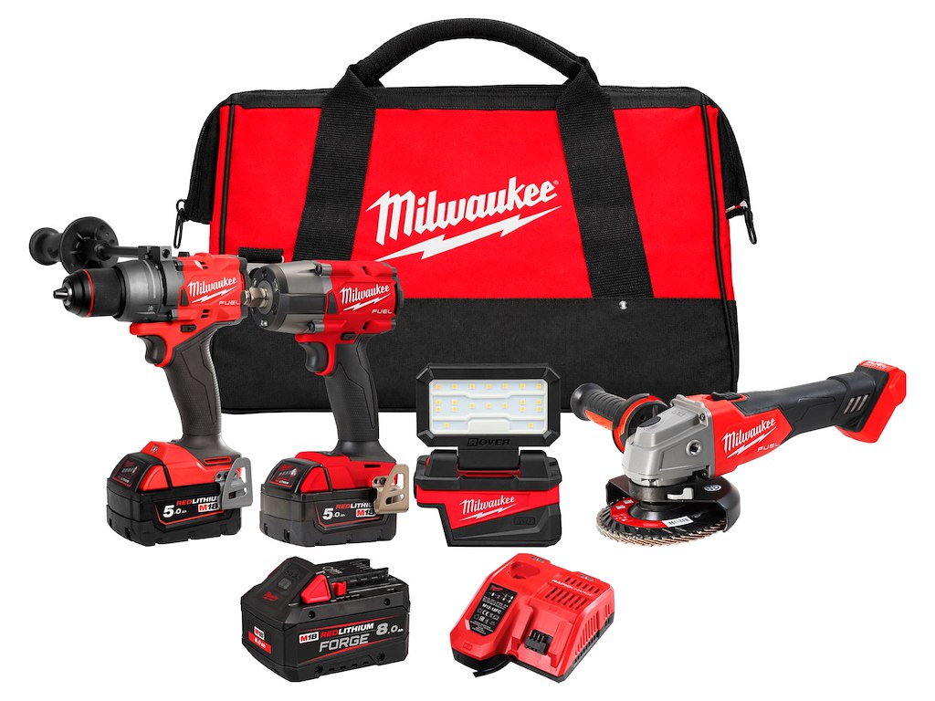 MILWAUKEE M18 POWERPACK VÆRKTØJSSÆT