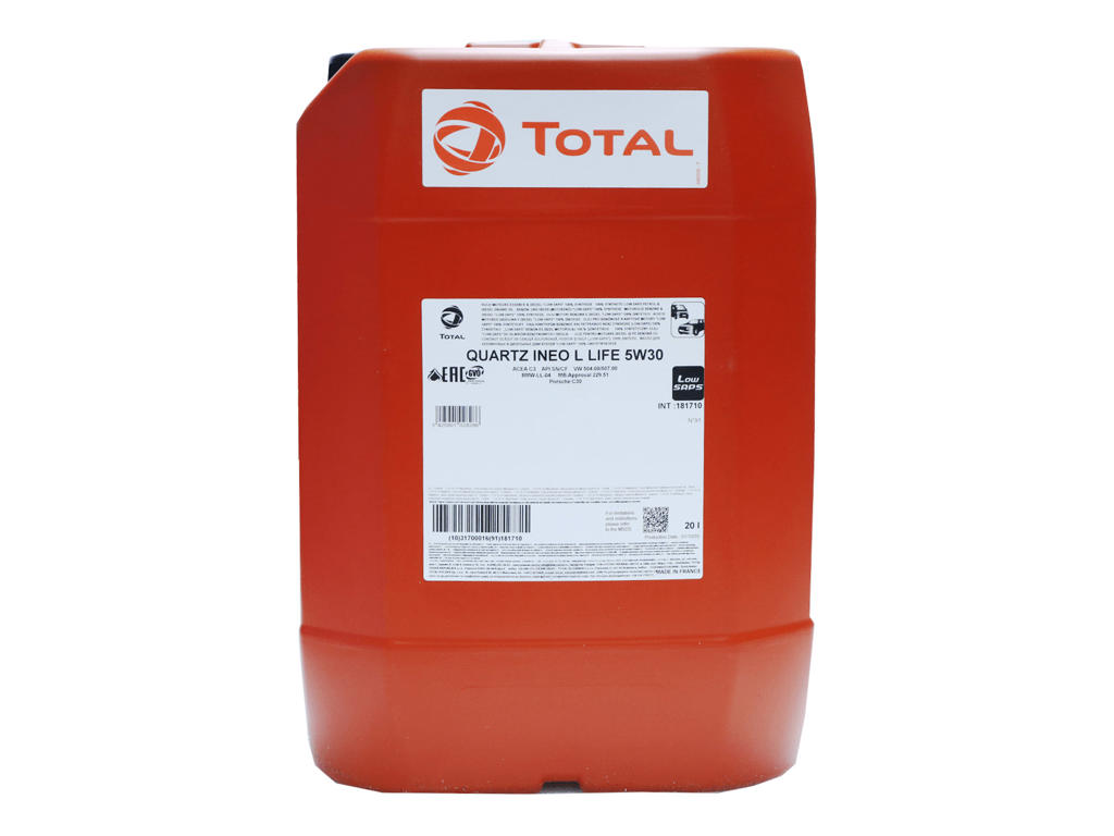 MOTOROLIE QUARTZ LONGLIFE 5W30 LOW SAPS - 20 LTR.