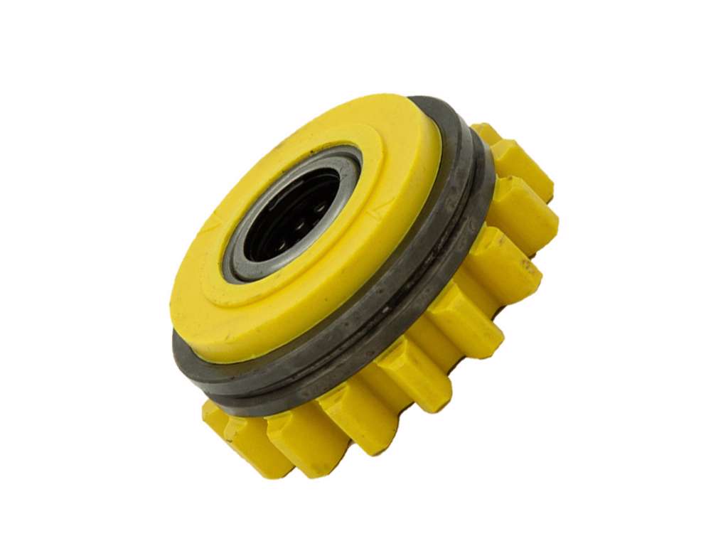 TRÅDRULLE GUL ØVERST 1,6MM V-SPOR KEMPPI