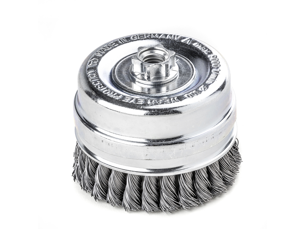KOPBØRSTE Ø100 X 23 MM STÅL FLET 0.50 - M14