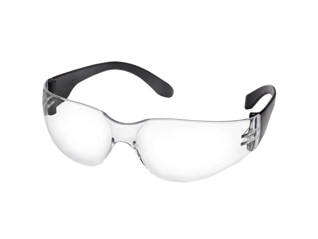 SIKKERHEDSBRILLE PARWELD KLAR - ANTIRIDS/DUG