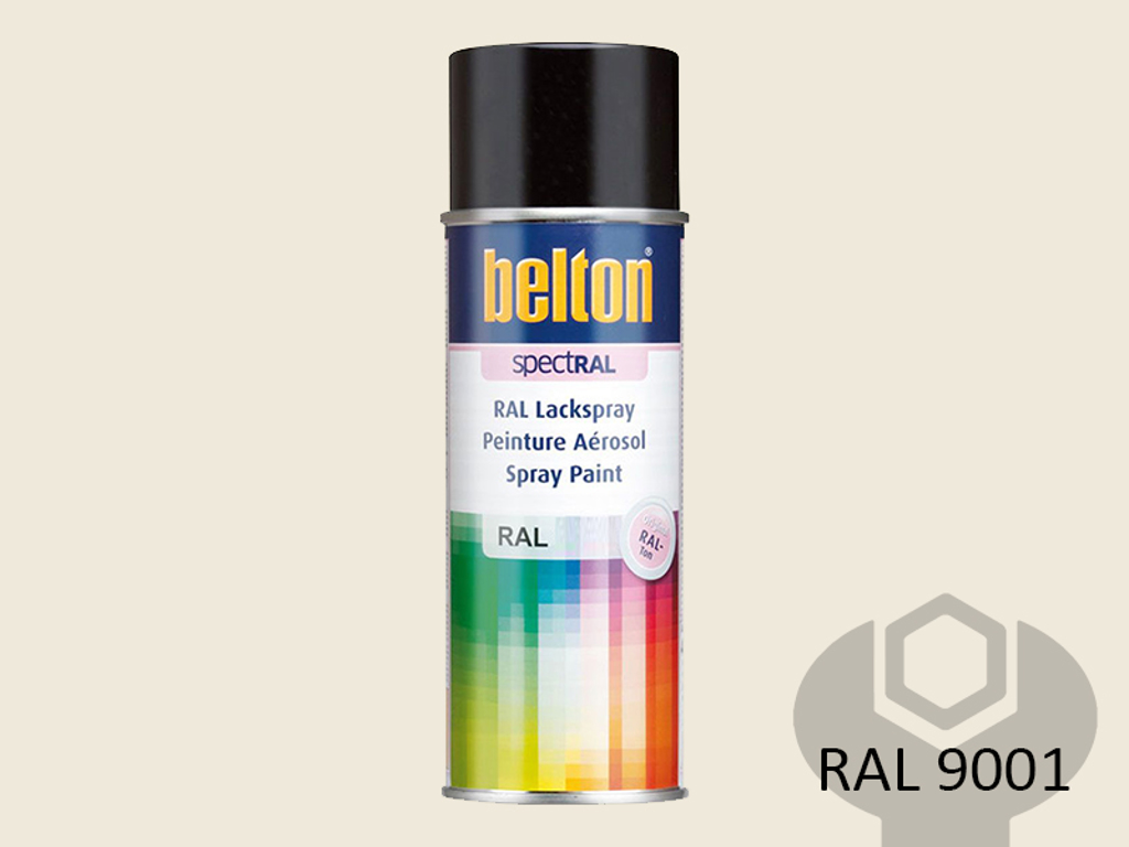 RAL 9001 CREME HVID