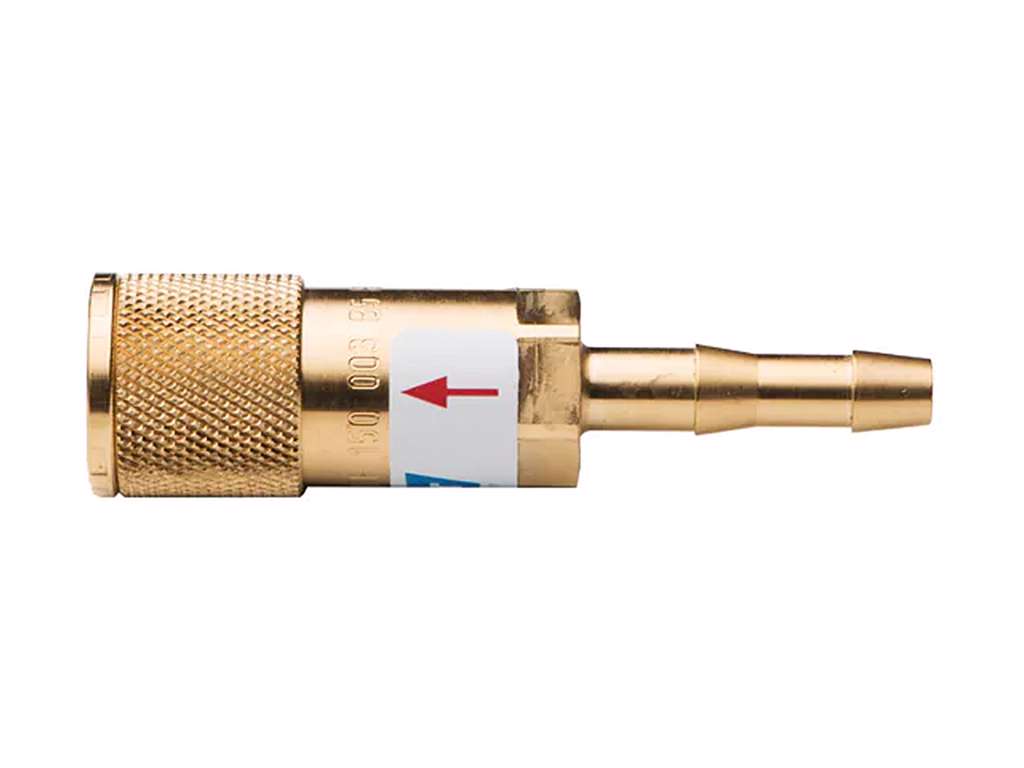 LYNKOBLING TIL SLANGE 6.3 MM BRÆNDGAS