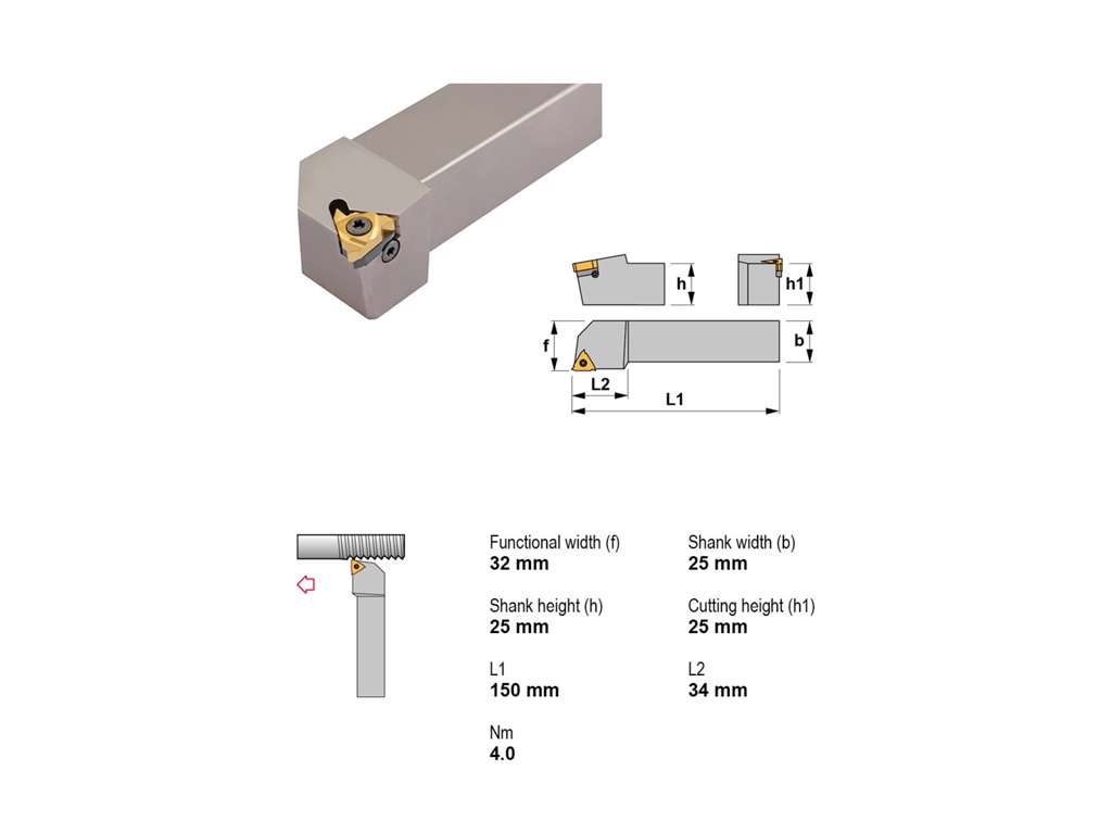 CANELA STÅLHOLDER STXNR2525M22