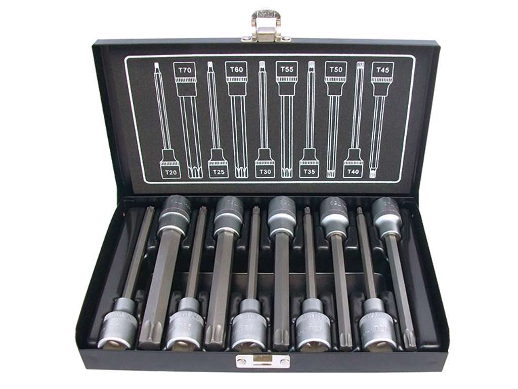 TORX TOPPESÆT 1/2 LANG - 10 DELE BATO