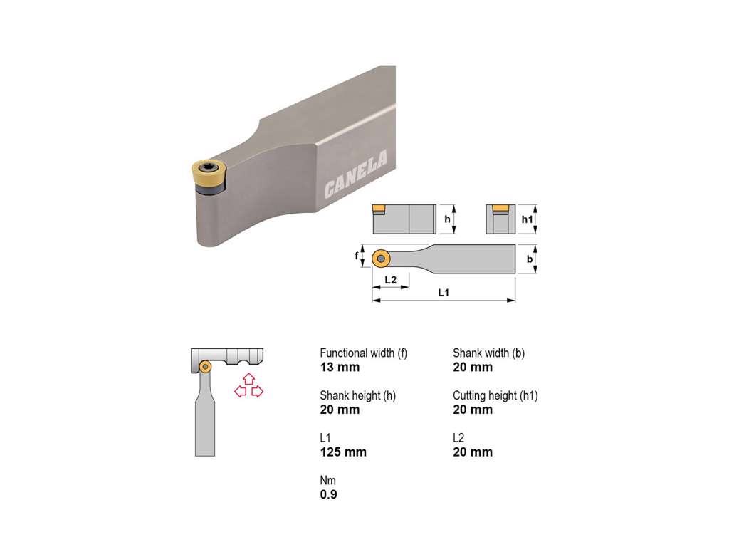 CANELA STÅLHOLDER SRDCN2020K06