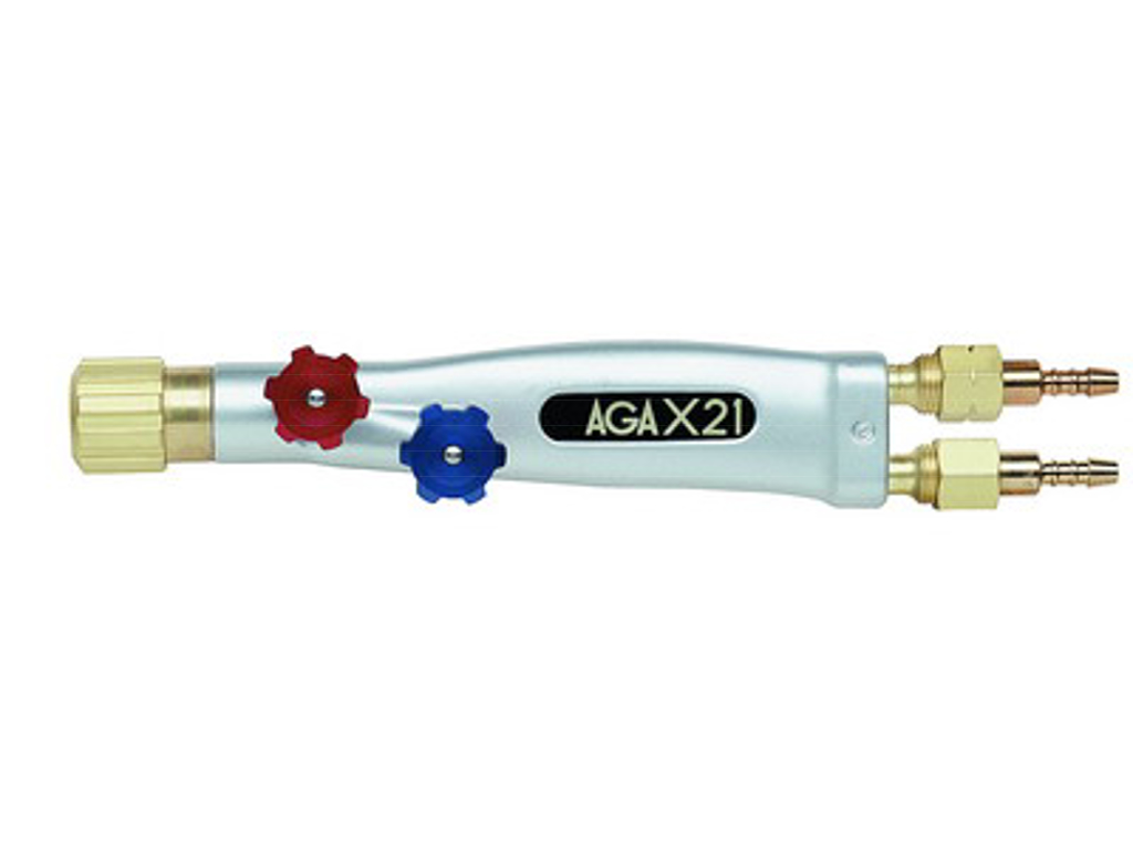 AGA X21 HÅNDTAG M/ SLANGESTUDS - OVALT