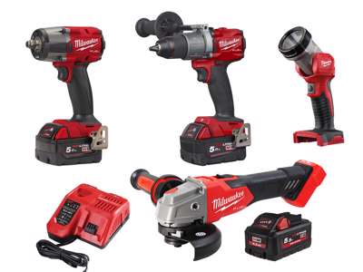 MILWAUKEE M18 - POWERPACK M18 FDD3-502X FMTIW2F12-0X FSAG125XB-0X