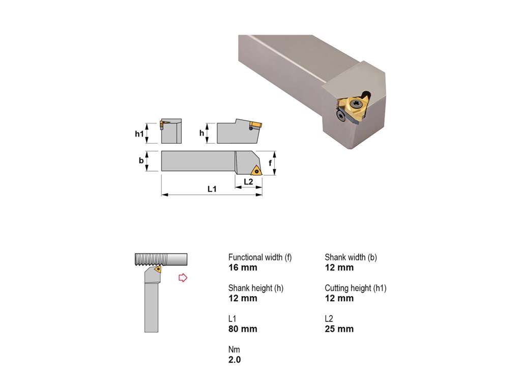 CANELA STÅLHOLDER STXNL1212F16