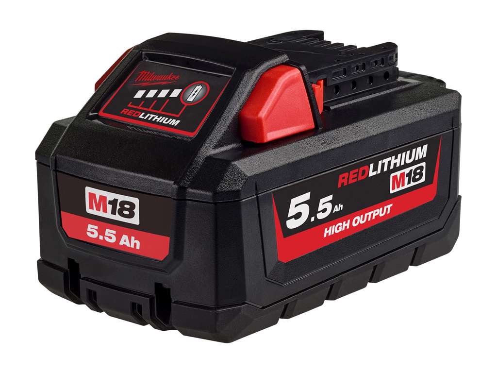 MILWAUKEE M18 HB5.5 - BATTERI 18V 5.5AH HIGH OUTPUT