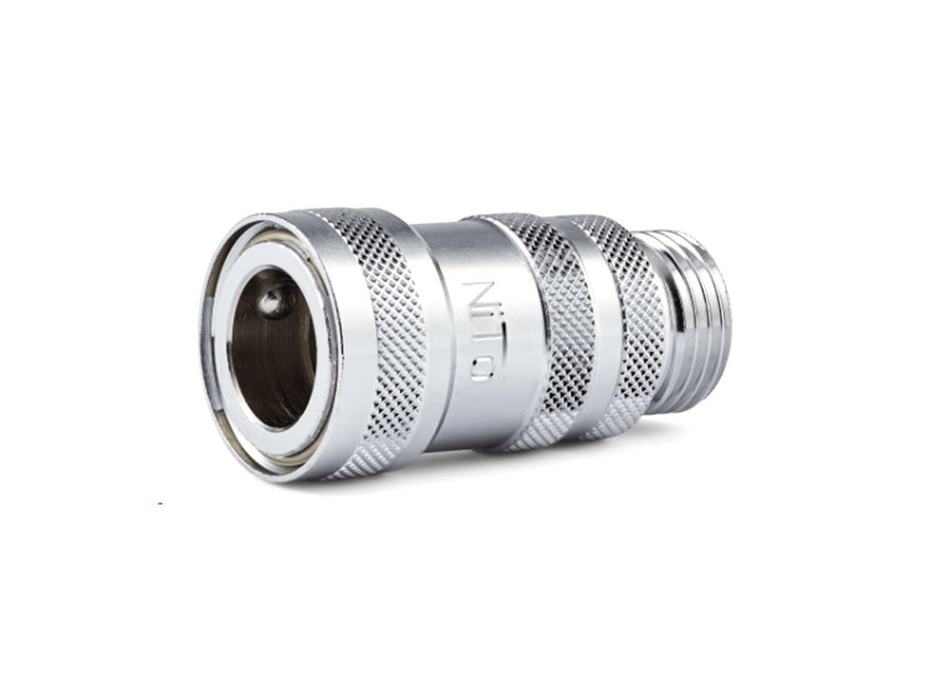 NITO 1/2" KOBLINGSHUS MED STOPVENTIL - 1/2" UDV. GEVIND