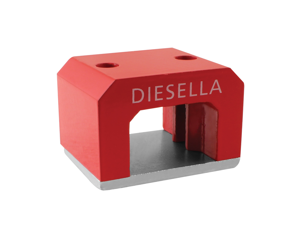 MAGNET HESTESKO 57X40.5X35 - Ø7.9 MM HUL (250N)