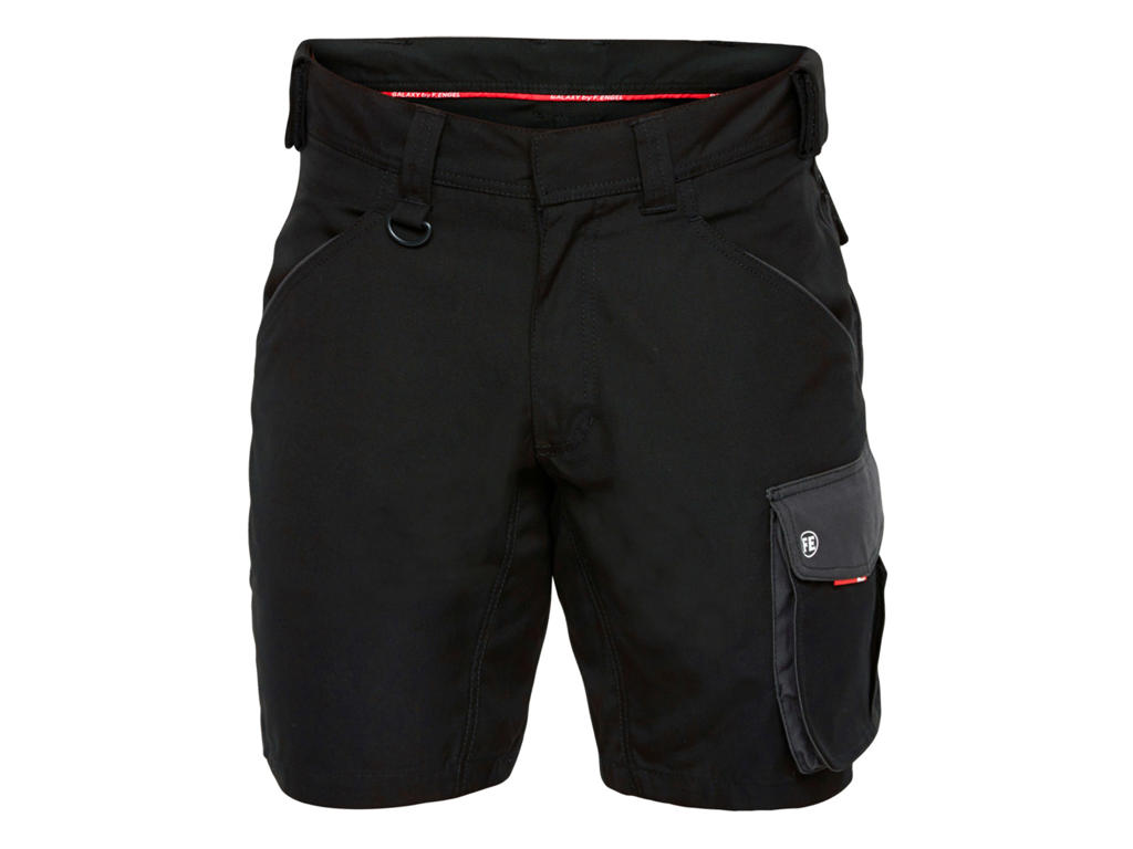 SHORTS GALAXY SORT/GRÅ