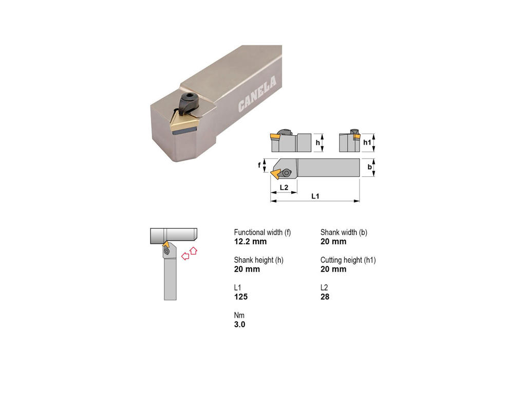 CANELA STÅLHOLDER CTDPR2020K16