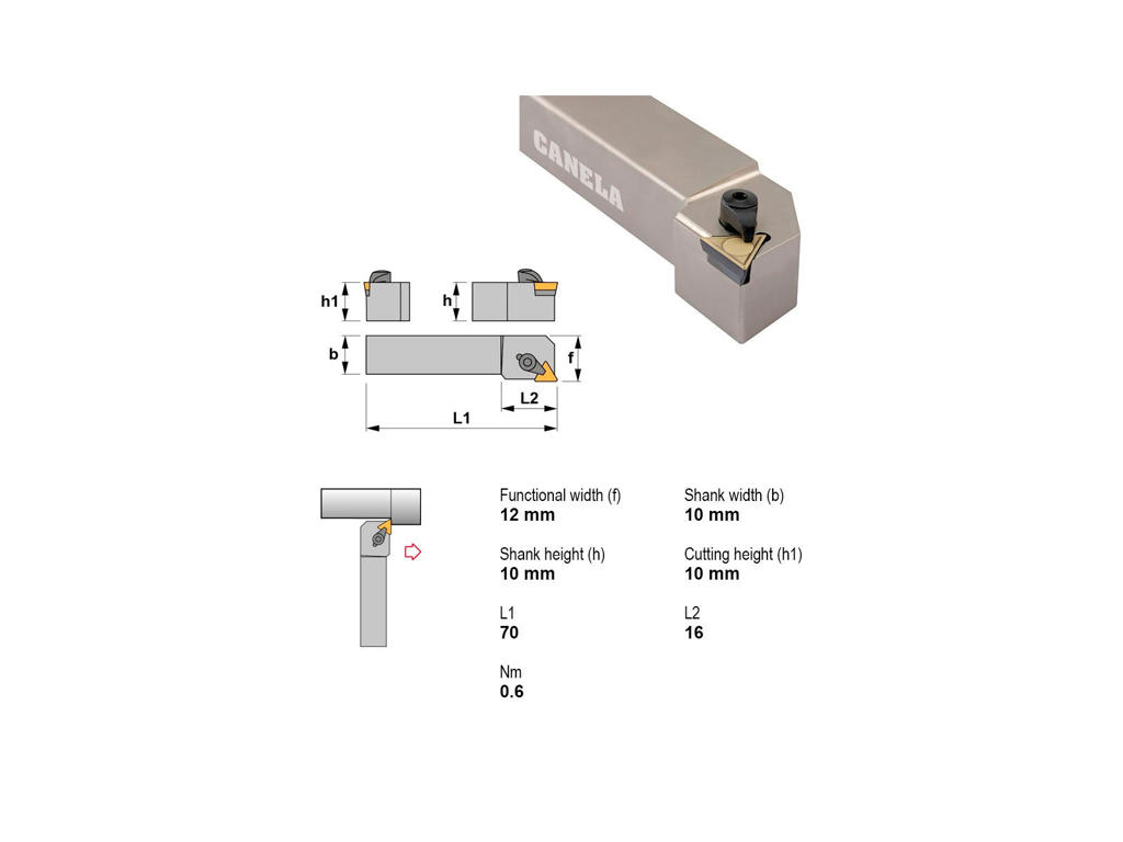 CANELA STÅLHOLDER CTGPL1010E11