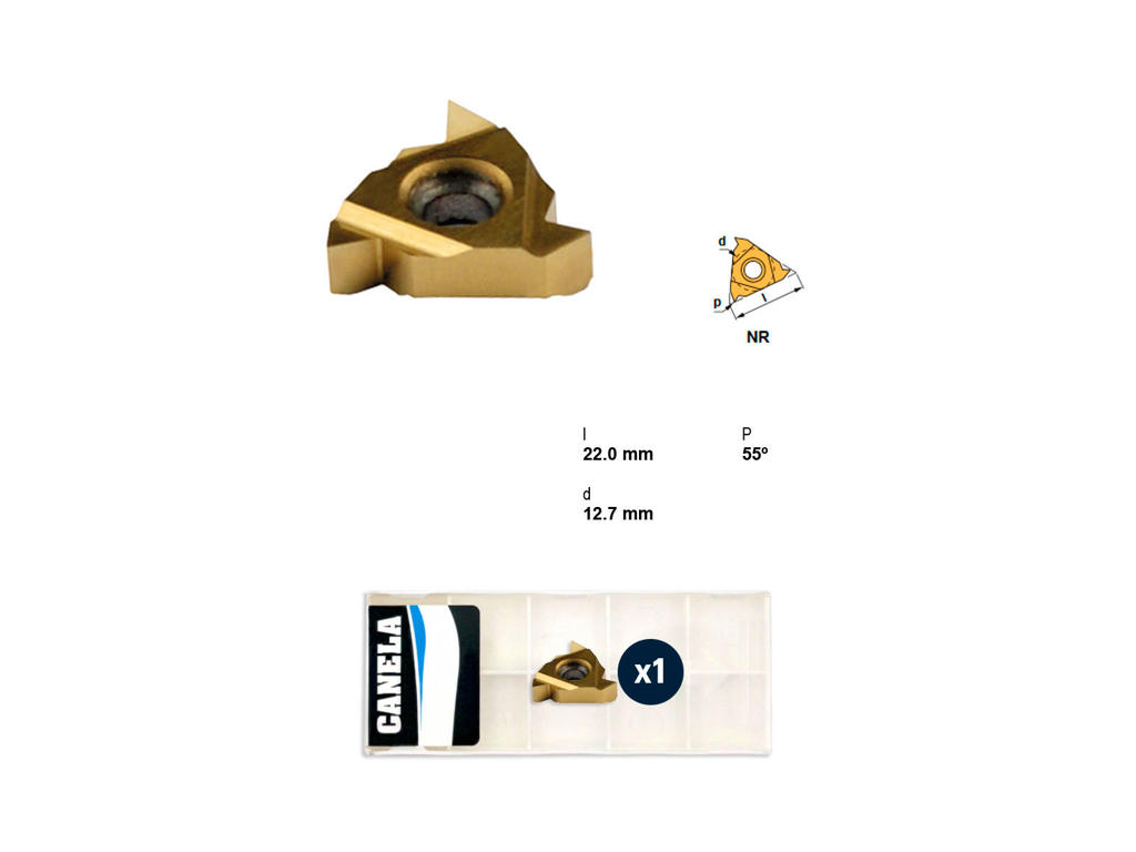 CANELA GEVINDPLATTE 22NR-N55 TIN25