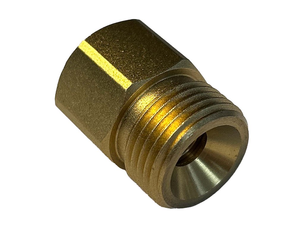 GEVINDADAPTOR MORRIS  9/16" H. INDV - 3/8" H. UDV