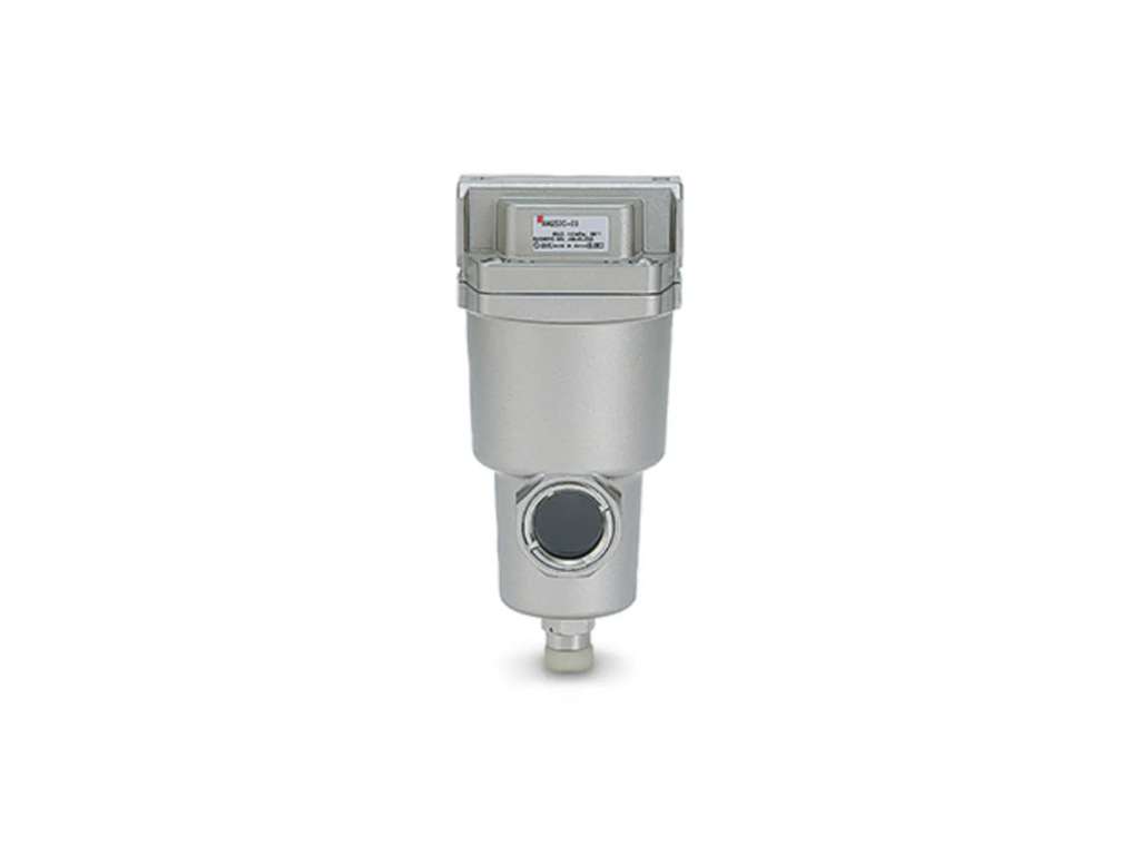 SMC FILTER AFF2C - 1/4" - AUTODRÆN - NORMALLY CLOSED - 3 µM