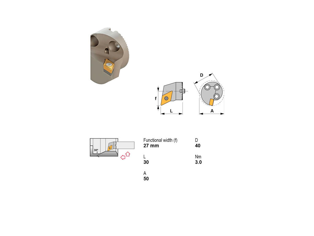 CANELA BOREHOVED A40X-SDUCR11-N