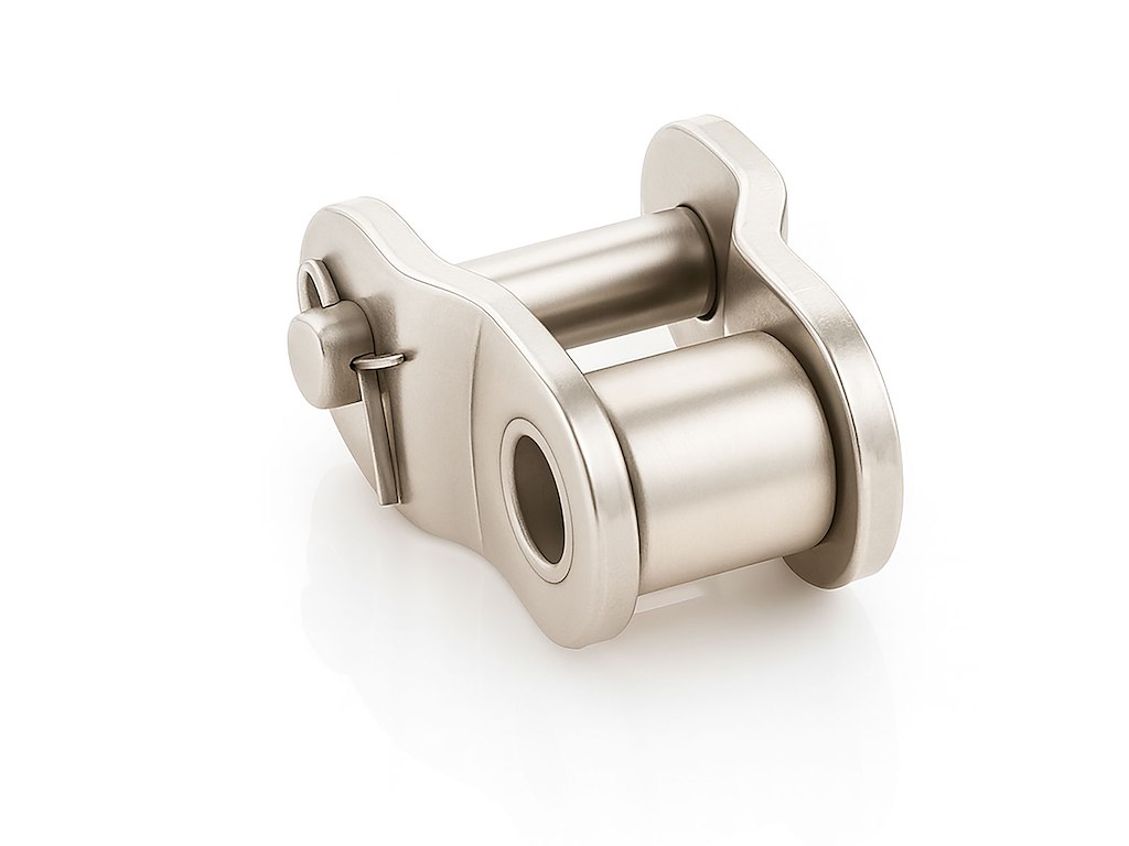 1/2" RUSTFRI FORKRØBBET SAMLELED 08B1 - SIMPLEX