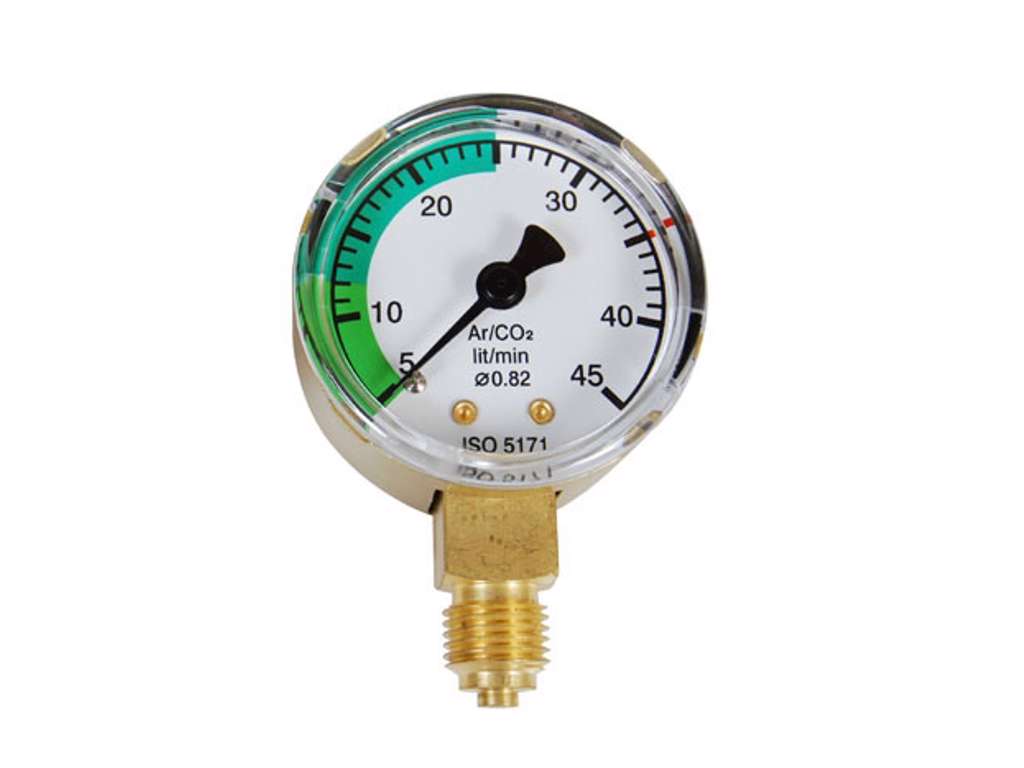 MANOMETER Ø50MM AR/MIX 0-45 L/MIN - 1/4"
