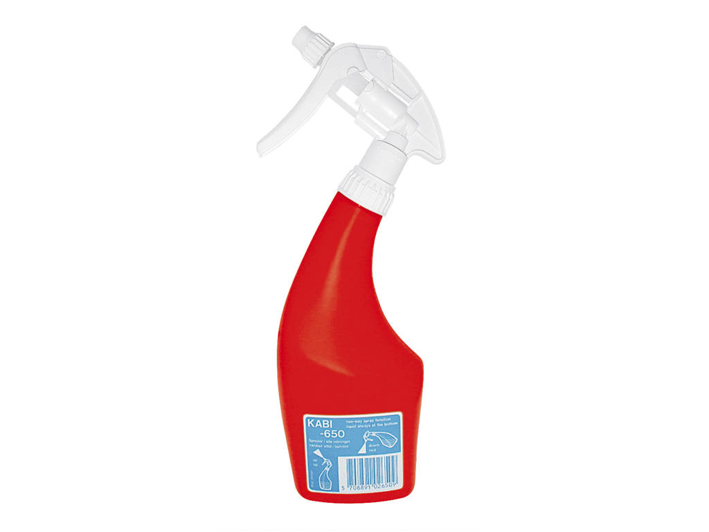 FORSTØVERKANDE 0.65 LTR CHEMO-RØD KABI