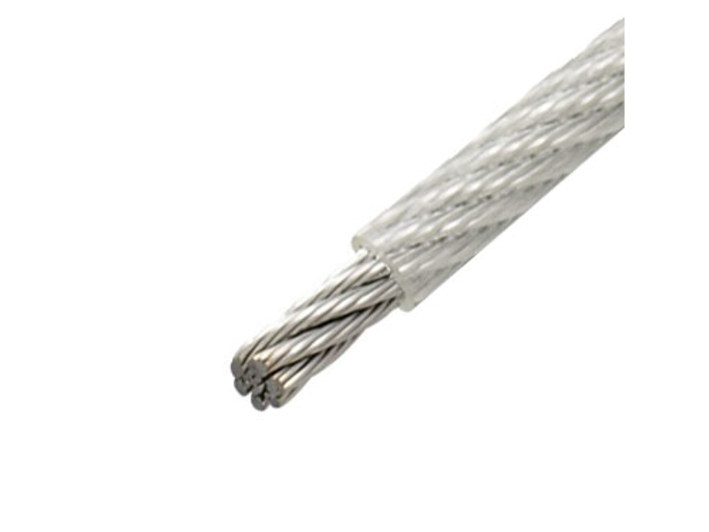 STÅLWIRE 3/4 MM 6 X 7 M/PVC GALV.