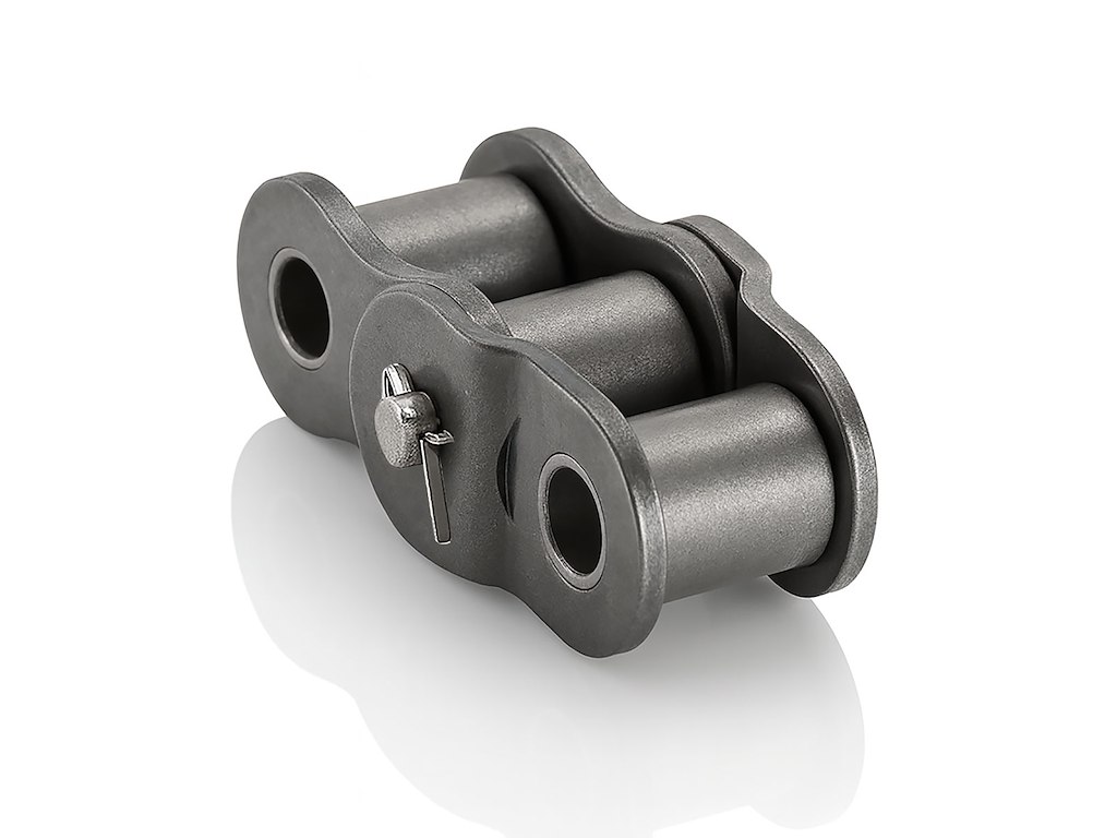 8 MM DOBBELT FORKRØBBET SAMLELED 05B1 - SIMPLEX