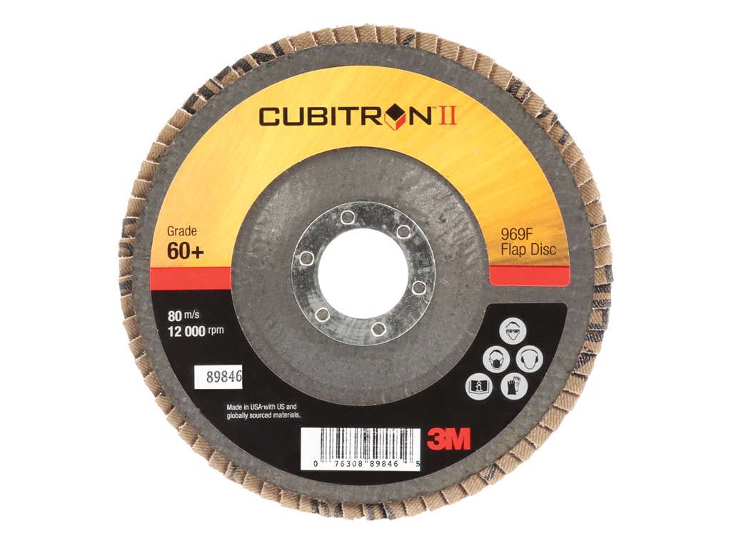 POLIFANSKIVE 125 MM K80 969F - 3M CUBITRON II