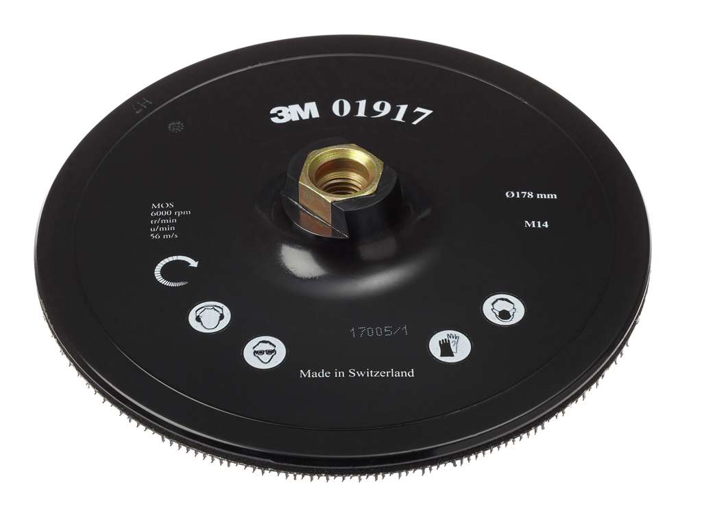 HOOKIT BAGSKIVE 125 MM - M14 3M