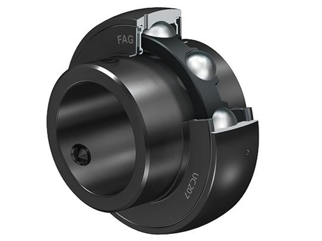 FAG UC213-40 BLACK SERIES - INDSATSLEJE MED PINOLSKRUE