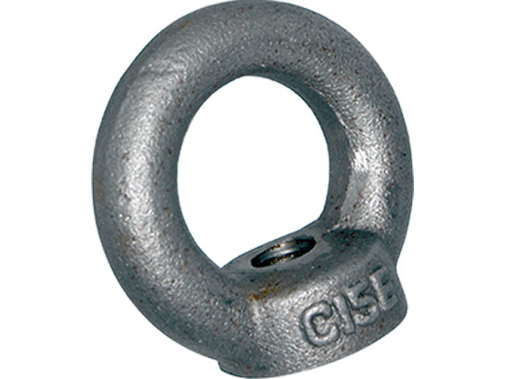 RINGMØTRIK M 6 FZB DIN 582