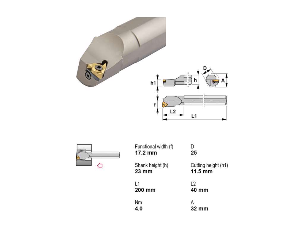 CANELA GEVINDSTÅL S25R-STXNR22