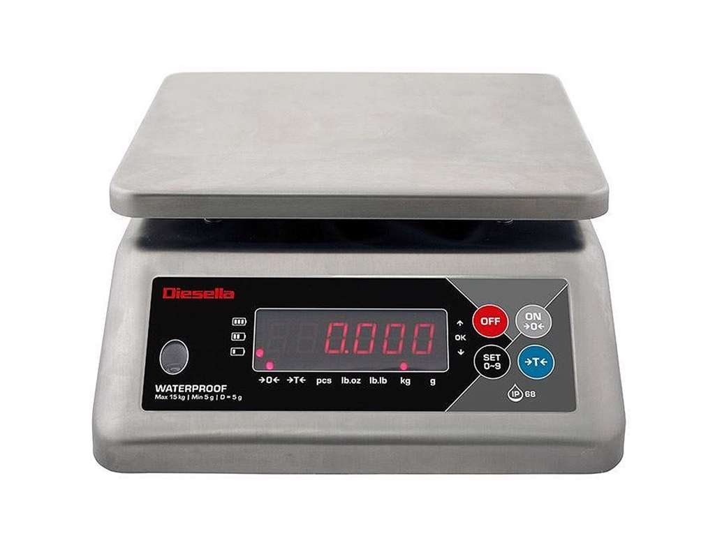 BORDVÆGT ELEKTRONISK 15 KG/5G