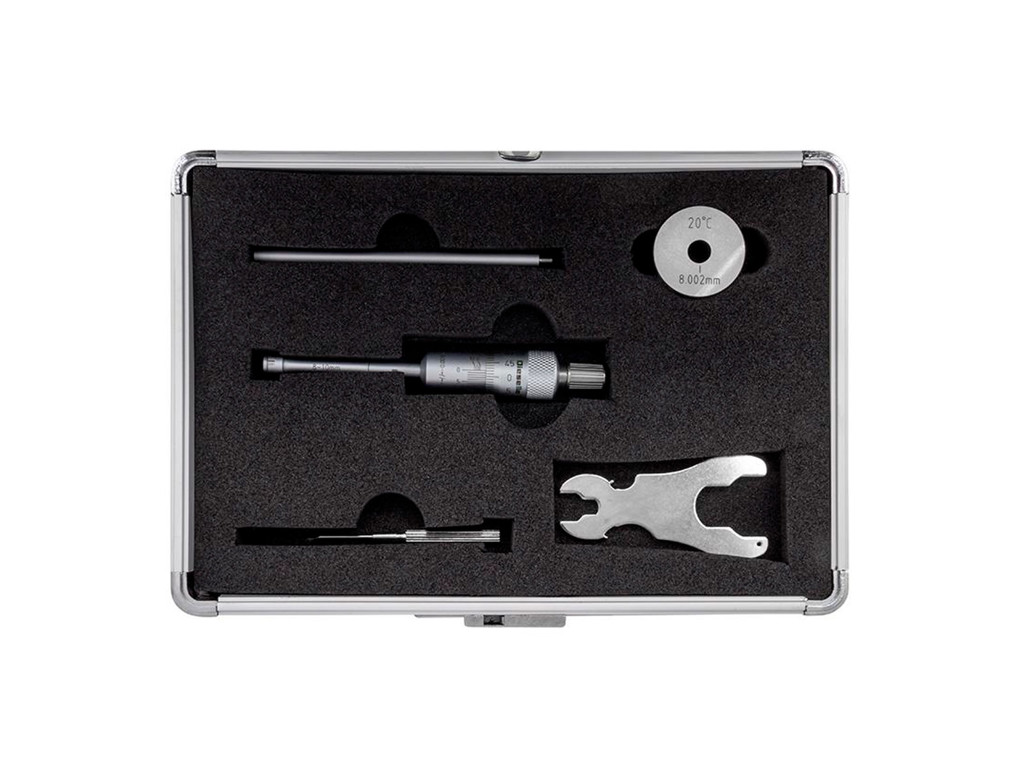 MIKROMETERSKRUE INDV. 3-PUNKT 10-12 MM M/RING 