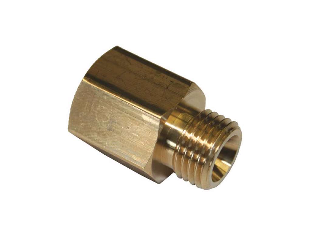 NIPPELMUFFE 3/8" V. INDV - 3/8" H. UDV MESSING