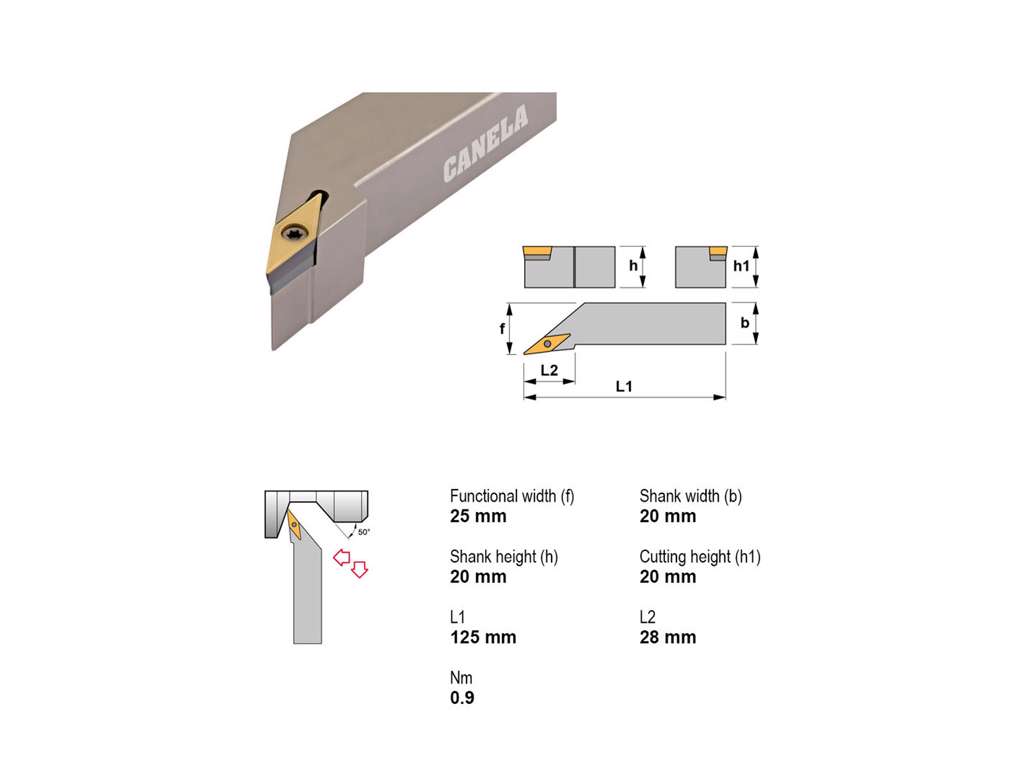 CANELA STÅLHOLDER SVJCR2020K11