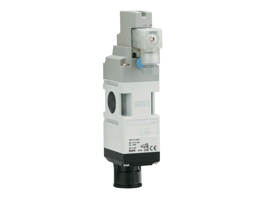SMC MAGNETVENTIL 3/2 MONO - 24V DC 3/8 NC